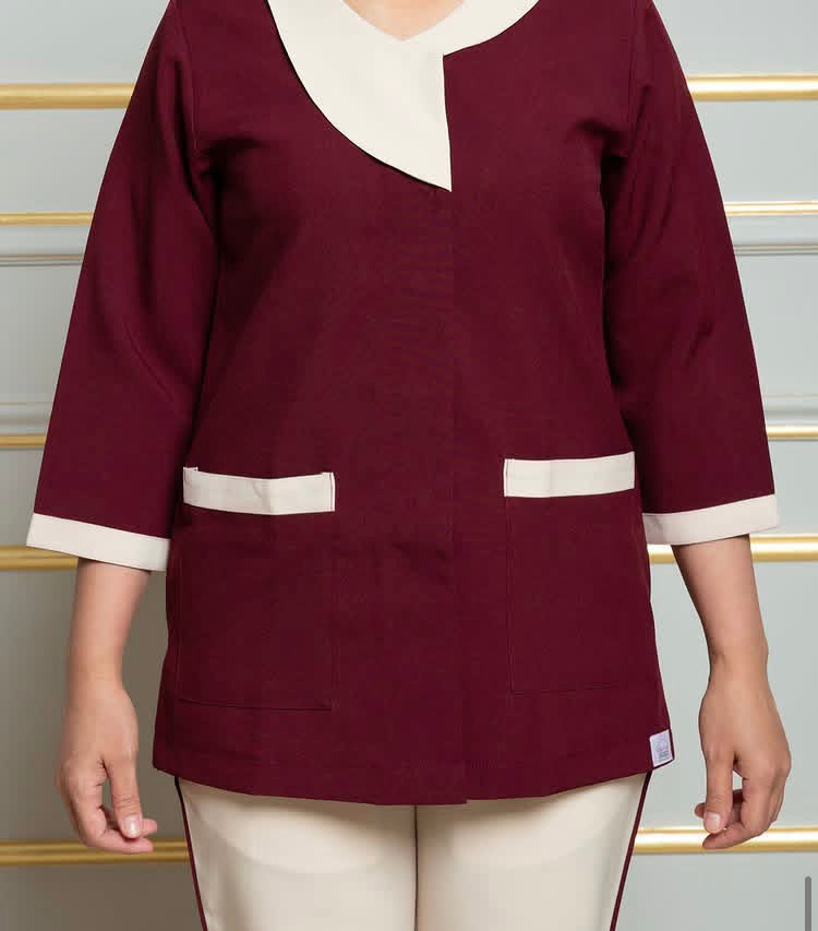 Dark maroon
